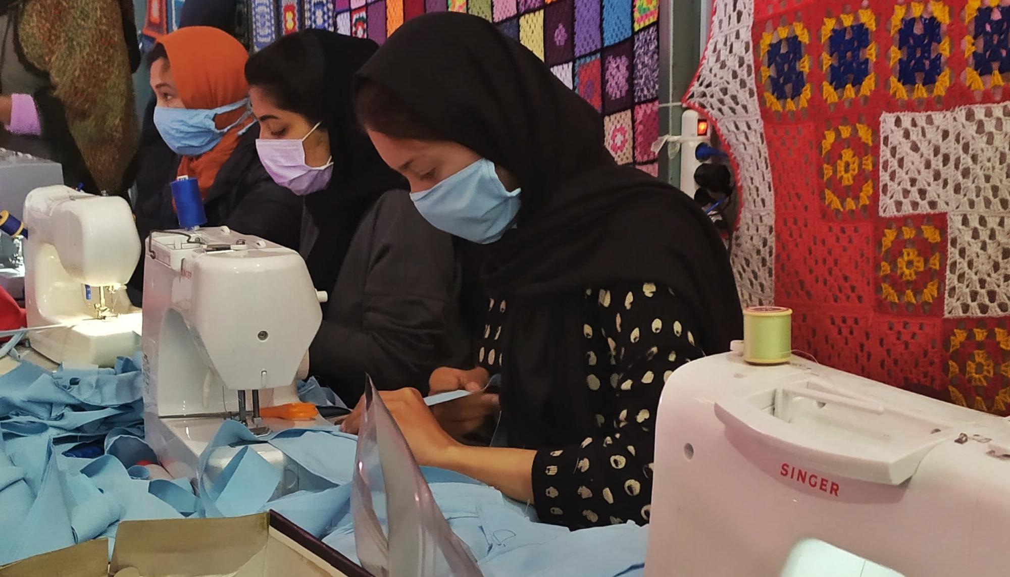 Moria mujeres mascaras coronavirus